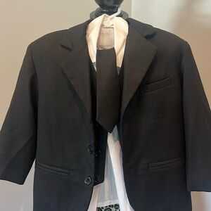 Boys Black Formal Suit - Size 4
